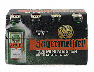 Jägermeister 24x mini meister 2cl