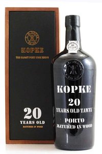 Kopke 20 Years Tawny Aged Port on wood