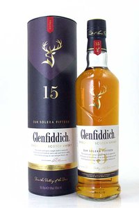 Glenfiddich 15 years old Solera 0.7 liter