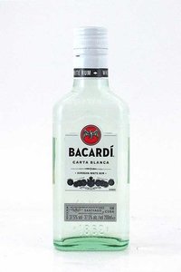 Bacardi Carta Blanca Rum 0.2