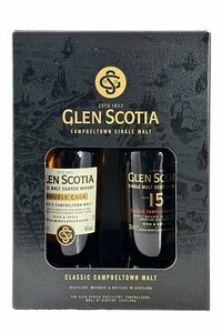 Glen Scotia Giftpack 2x 20cl 15Y & Double Cask