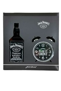 Jack Daniels Giftpack "Clock" met Jack wekker