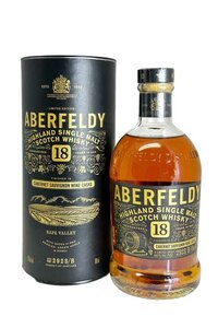 Aberfeldy 18 Napa Valley Cabernet Sauvignon Red Wine Cask