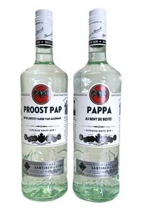 PAPA of PROOST PAP Bacardi Carta Blanca Rum 1 liter