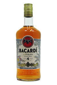 Bacardi 4 Anejo Cuatro 0,7ltr