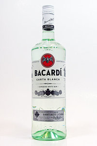 Bacardi Carta Blanca Rum 1 liter